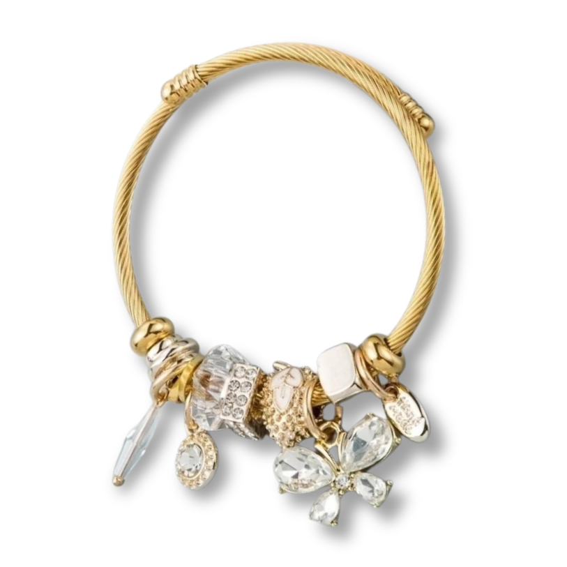 ELOURA- Anhängerarmband mit Schmetterling